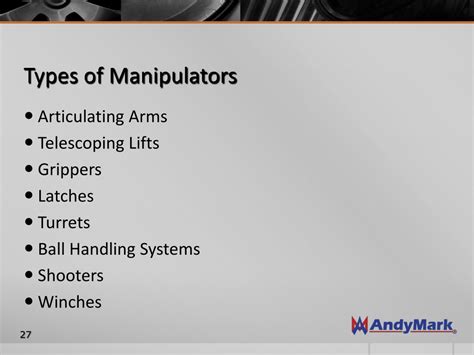 manilaton|7 types of manipulators.